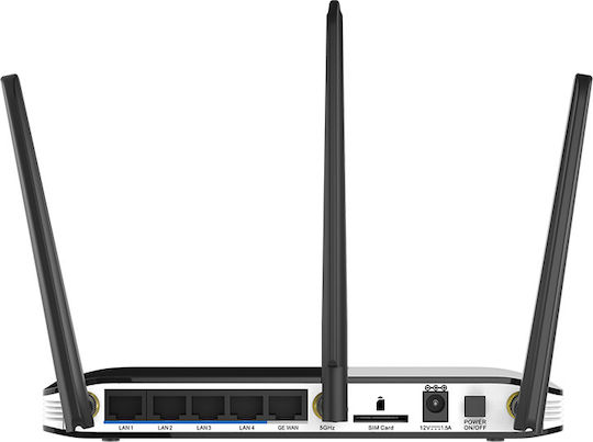 D-Link DWR-953 (old) v1 Безжичен 4G Мобилен Рутер Wi-Fi 5 - Wi-Fi 5 с 4 Порта Gigabit Ethernet