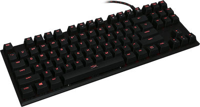 HyperX Alloy FPS Pro Gaming Πληκτρολόγιο Tenkeyless με Cherry MX Red διακόπτες και Φωτιζόμενα πλήκτρα (Αγγλικό US)