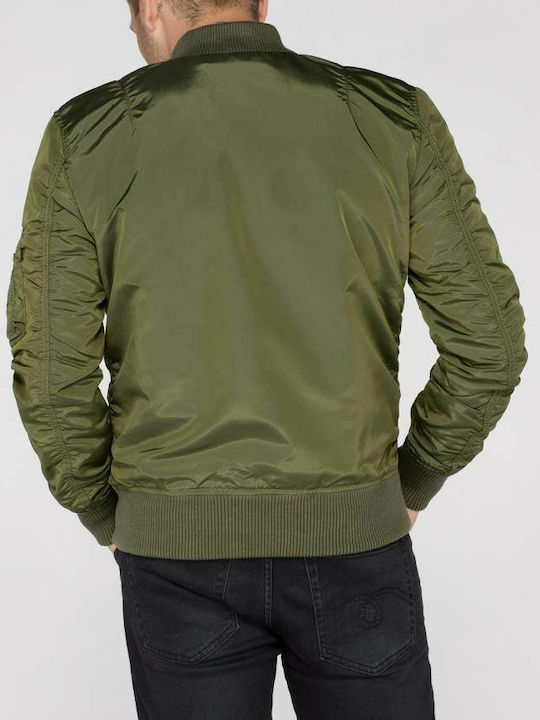 Alpha Industries MA-1 TT Flight яке Bomber Зелен