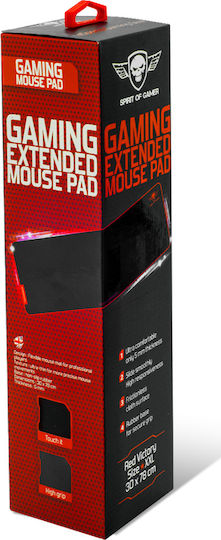 Spirit of Gamer Skull Spirit Gaming Mouse Pad XL (780mm) Κόκκινο SOG-PAD01XXR