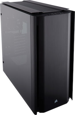 Corsair Obsidian 500D Premium Gaming Midi Tower Κουτί Υπολογιστή με Πλαϊνό Παράθυρο Μαύρο