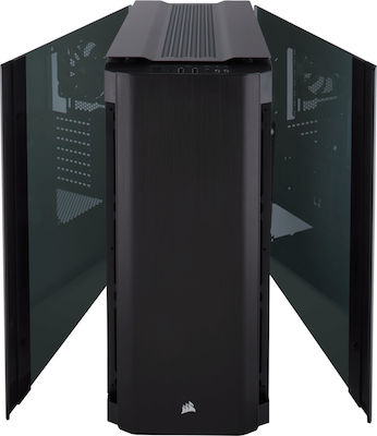 Corsair Obsidian 500D Premium Gaming Midi Tower Κουτί Υπολογιστή με Πλαϊνό Παράθυρο Μαύρο