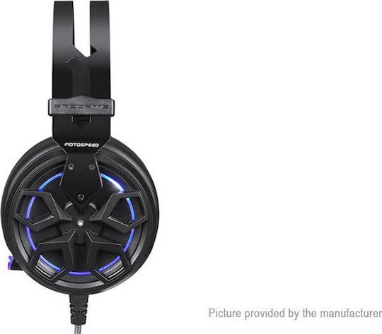 Motospeed H60 Over Ear Gaming Headset με σύνδεση USB