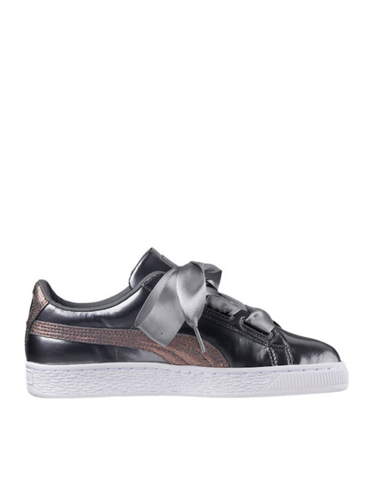 PUMA Basket Heart Lunar Lux Ασημί