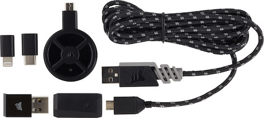 Corsair Dark Core RGB SE Ασύρματο Gaming Ποντίκι 18000 DPI Μαύρο
