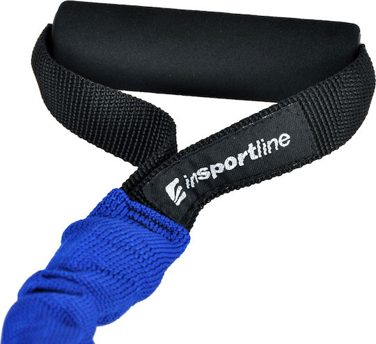 inSPORTline Resistance Band Gymtube Very Hard with Handles Blue 130cm 1.3m