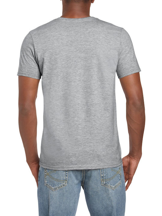 Gildan Softstyle 64000 Men's Short Sleeve Promotional T-Shirt Sport Grey