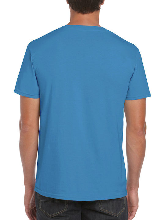 Gildan Softstyle 64000 Men's Short Sleeve Promotional T-Shirt Sapphire 64000-026