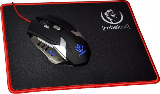 Rebeltec Slider+ Gaming Mouse Pad (250mm) Μαύρο RBLPOD00002