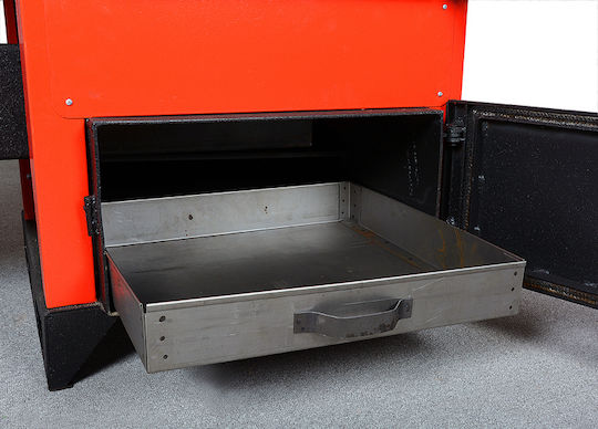 Werstahl Hercules HS120 Kessel Pellet / Aus / Holz / Biomasse mit Brenner 120000kcal/h