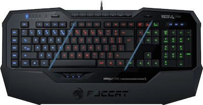 Roccat Isku FX Gaming Πληκτρολόγιο με Φωτιζόμενα πλήκτρα (Αγγλικό US)
