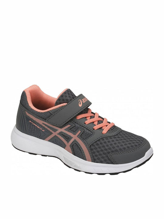 Stormer 2 PS Kinder Sportschuhe Laufen mit Bügel- und Schleifenverschluss Gray