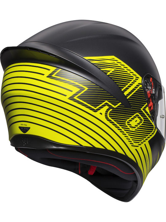 AGV K1 Top Edge 46 Κράνος Μηχανής Full Face 1500gr
