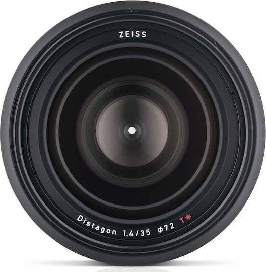 Zeiss Full Frame Camera Lens Milvus 35mm f/1.4 ZE Wide Angle for Canon EF Mount Black