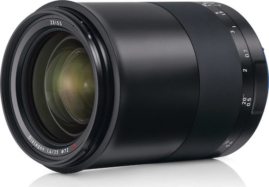 Zeiss Full Frame Camera Lens Milvus 35mm f/1.4 ZE Wide Angle for Canon EF Mount Black