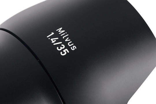 Zeiss Full Frame Camera Lens Milvus 35mm f/1.4 ZE Wide Angle for Canon EF Mount Black