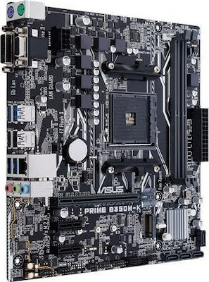 Asus Prime B350M-K Placă de bază Micro ATX cu AMD AM4 Socket