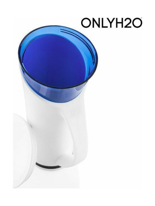 Only H2O Smart Cup Plastic Jug White with Filter 400ml