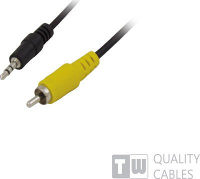 TrustWire 3.5mm male to Composite male 1.5m Cable (11856)