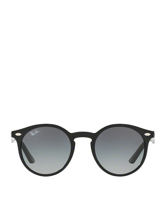 Ray Ban Unbreakable Round Kids Sunglasses Black For 6-9 Years