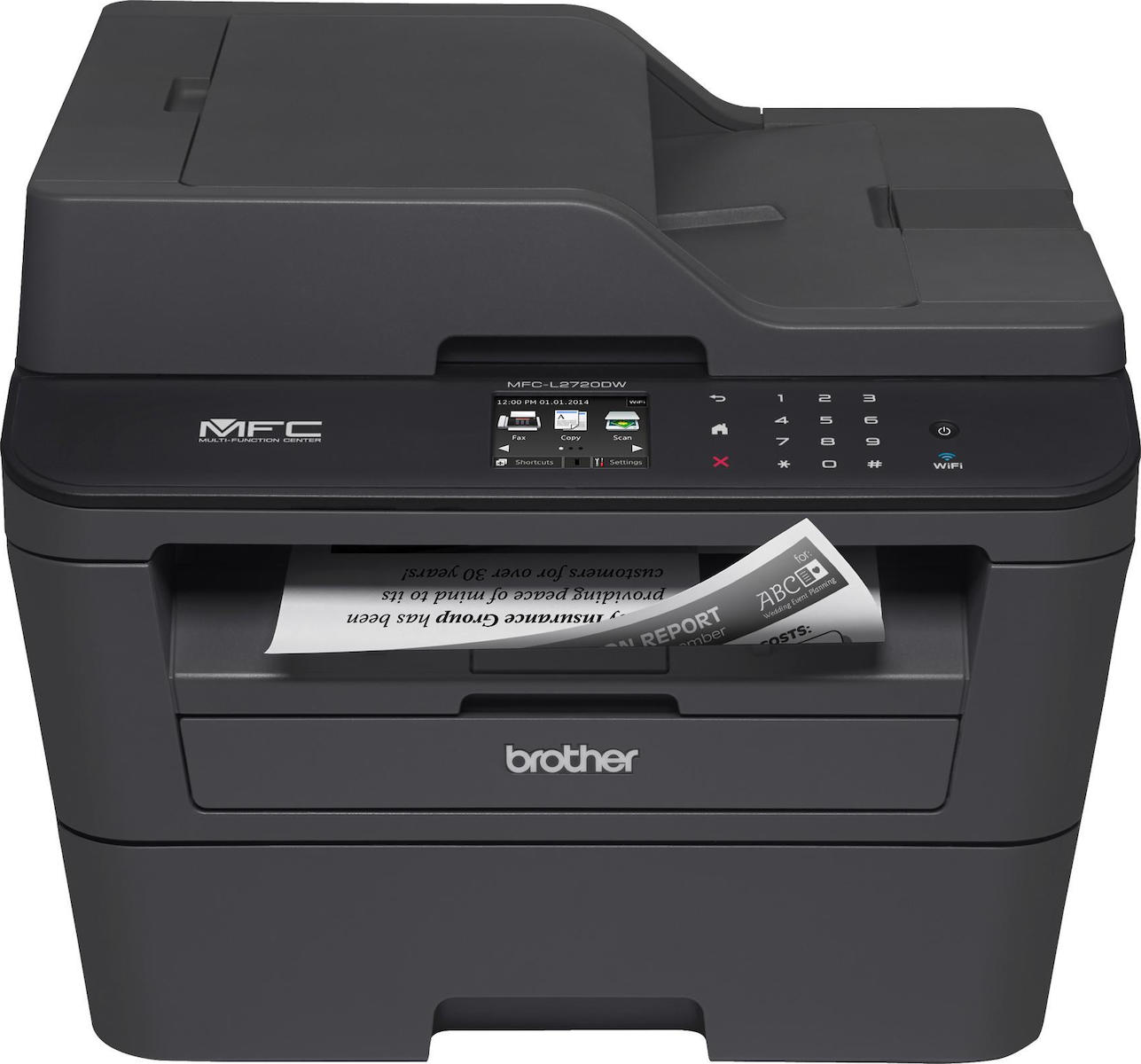 Brother MFC-L2730DW Ασπρόμαυρο Πολυμηχάνημα Laser με WiFi και Mobile ...