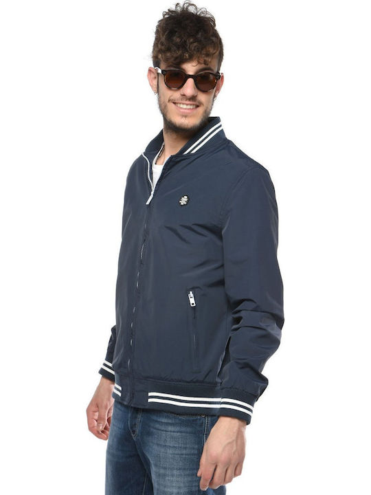Μπουφάν Bomber Navy Μπλε