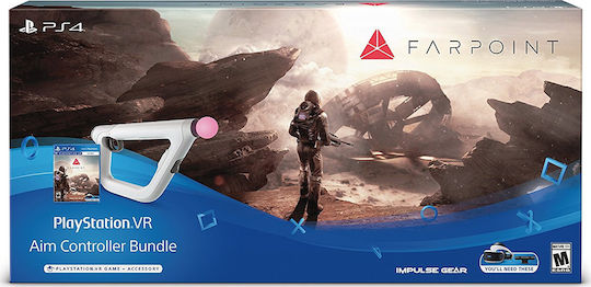 Sony Farpoint VR with Aim Controller Bundle for PS4