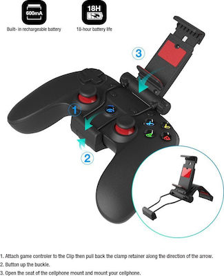 Gamesir G3s Wireless Gamepad for Android / PC / PS3 Black