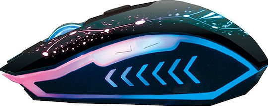 Alcatroz X-Craft Twilight 2000 RGB Gaming Ποντίκι 3200 DPI Μαύρο