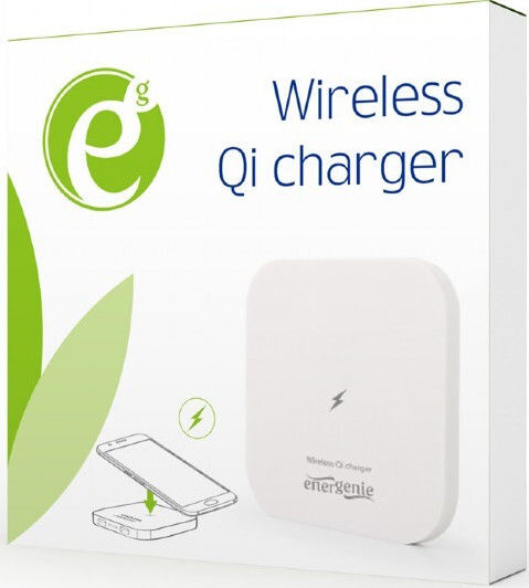 Energenie Wireless Charger (Qi Pad) 5W Whites (EG-WCQI-02)