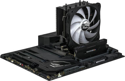 Alpenfoehn Ben Nevis Advanced RGB Ψύκτρα Επεξεργαστή για Socket AM4/115x/AM3/AM3+ Λευκή