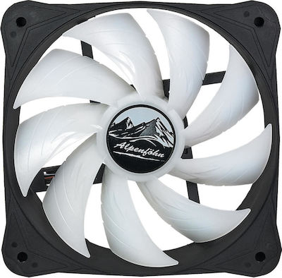 Alpenfoehn Ben Nevis Advanced RGB Ψύκτρα Επεξεργαστή για Socket AM4/115x/AM3/AM3+ Λευκή