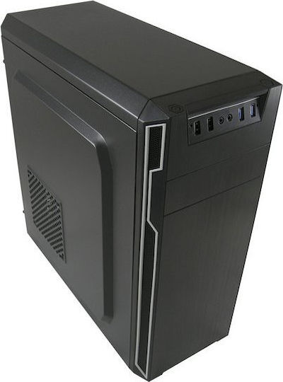 LC-Power 7038B Midi-Turm Computergehäuse Schwarz