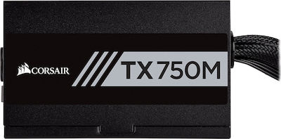 Corsair TX-M Series TX750M 750W Τροφοδοτικό Υπολογιστή Semi Modular 80 Plus Gold