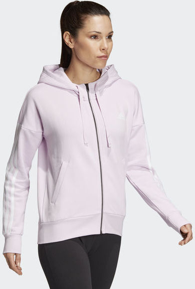 essential 3 stripe hoodie