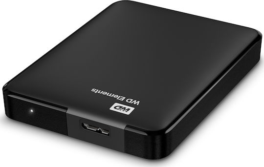 Western Digital Elements Portable USB 3.0 External 2.5" HDD 1TB Black