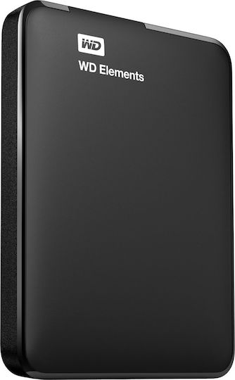 Western Digital Elements Portable USB 3.0 Εξωτερικός HDD 2TB 2.5" Μαύρο