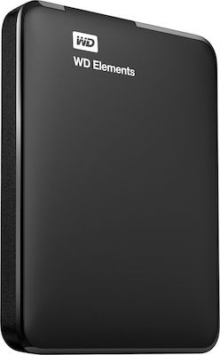 Western Digital Elements Portable USB 3.0 External 2.5" HDD 1.5TB Black