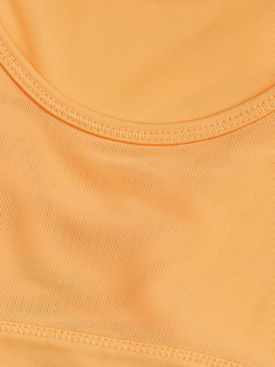 Women's Sports Bra without Padding Yellow