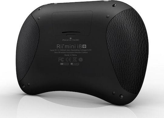Riitek mini i8+ Ασύρματο Πληκτρολόγιο με Touchpad Αγγλικό US