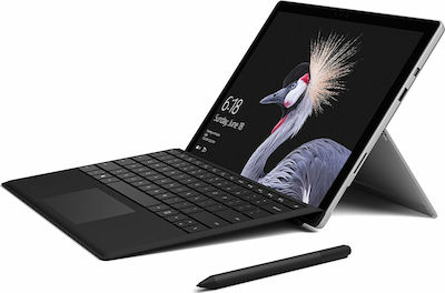 Microsoft Surface Pro 4 Type Cover Πληκτρολόγιο με Touchpad για Tablet Αγγλικό US