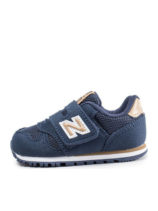 New Balance 373 Infant Kids Sneakers with Scratch Navy Blue