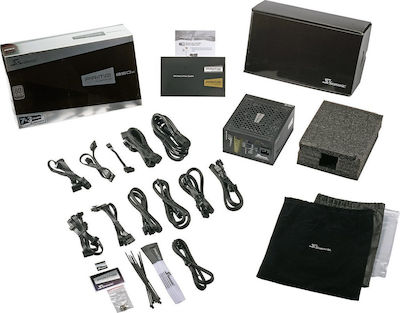 Seasonic Prime 850W Черен Компютърно захранване Пълен модул 80 Plus Platinum