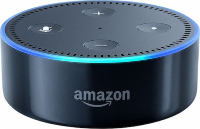 Amazon Echo Dot (2nd Gen) Умна централа с високоговорител Съвместим с Алекса Бял