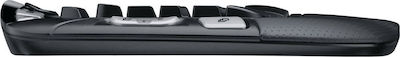 Logitech Comfort Wave MK570 Kabellos Tastatur & Maus Set Englisch US Schwarz