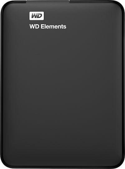 Western Digital Elements Portable USB 3.0 Εξωτερικός HDD 2TB 2.5" Μαύρο