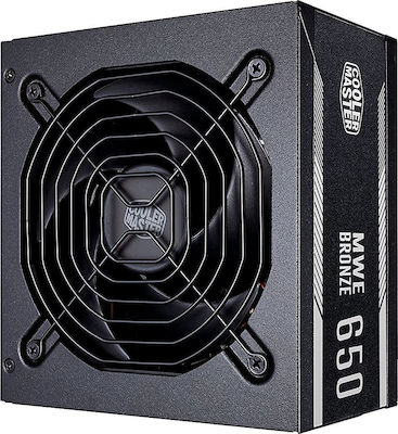 CoolerMaster MWE 650W Power Supply Full Wired 80 Plus Bronze