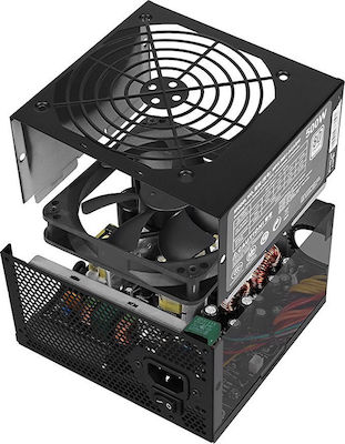 CoolerMaster MasterWatt Lite 600W Power Supply Full Wired 80 Plus Standard