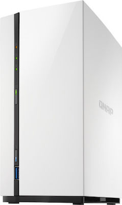 QNap TS-228A NAS Turm mit 2 Steckplätzen für HDD