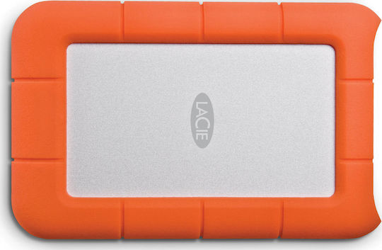 Lacie Rugged Mini USB 3.0 Εξωτερικός HDD 1TB 2.5" Πορτοκαλί
